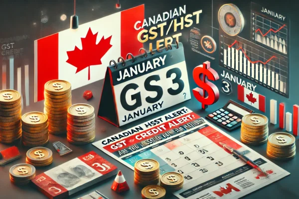 Canadian GSTHST Credit Alert Are You Missing Out on January’s Big Payment