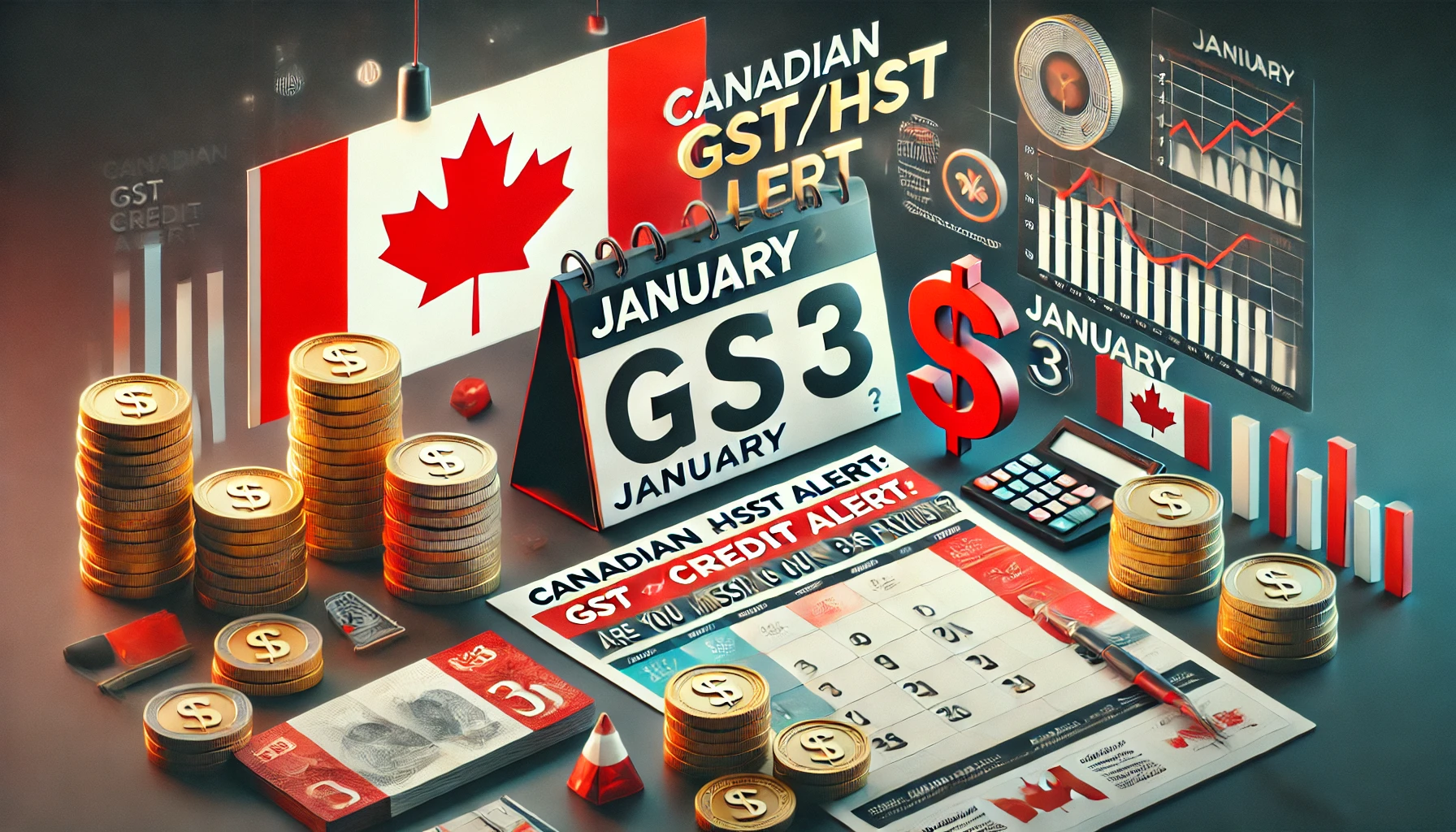 Canadian GSTHST Credit Alert Are You Missing Out on January’s Big Payment