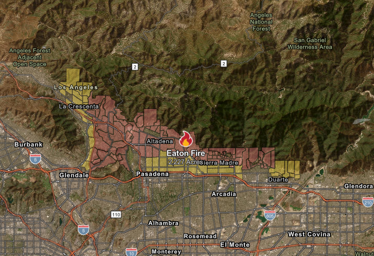 Wildfires in California: Latest Updates and Key Details (January 2025)